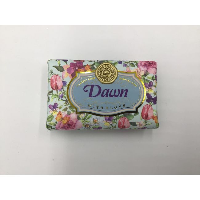 Dawn - Gift Soap Bar For Her Birthday Rose Scent Mum Grandmother Cleanser Lather Present Girl