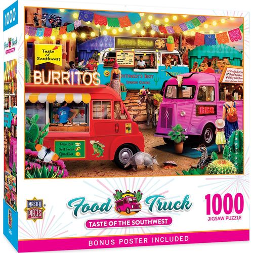 Food Truck - Taste of The Southwest 1000pc Puzzle
