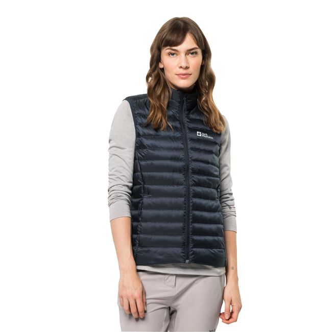 Jack Wolfskin Damen Pack & GO DOWN Vest W, Night Blue, L