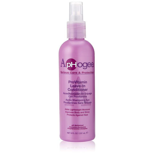 Aphogee Pro-Vitamin Leave-In Conditioner, 8 Fl Oz