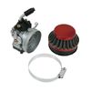  19mm Carburetor Air Filter+Throttle Grip Kill Switch 49-80cc Motorized Bike