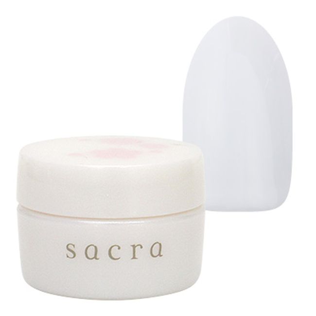 sacra Sakura Gel Nail Color Gel 3g 002 White Silk [Nekopos compatible] Allergy friendly