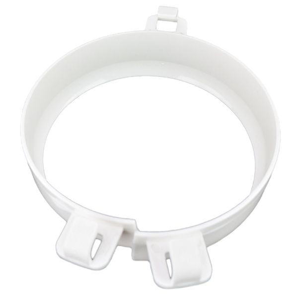 Plastic Plate Guard - White