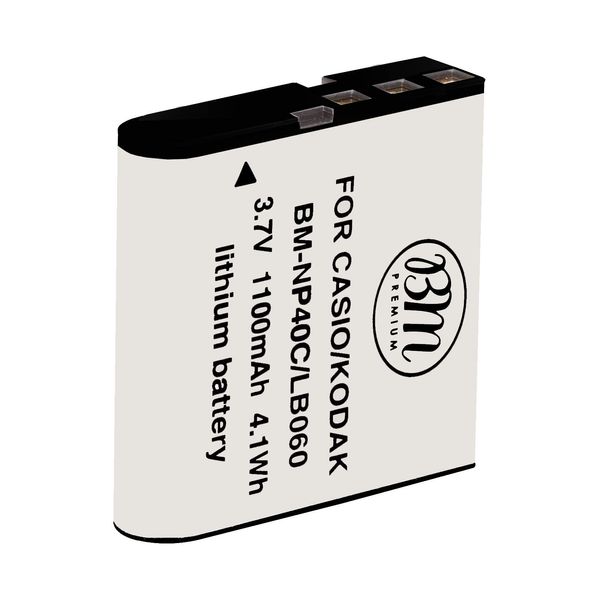 BM Premium NP-40 Battery Compatible with Casio Exilim EX-Z600, EX-Z700, EX-Z750, EX-Z1000, EX-Z1050, EX-Z1080, EX-Z1200 Digital Cameras