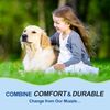 RENEWREVITAL Dog Muzzle, Soft No Barking Bite Mesh Muzzle, Breathable Muzzle Allows Panting Drinking, Anti Chewing Dog Muzzle for Small Sized Dogs, S, Black