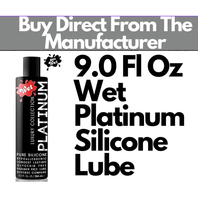 Wet Platinum Luxury Silicone Lubricant