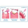 Piksters Interdental Brushes (40 Pack, Size 00 (Pink))