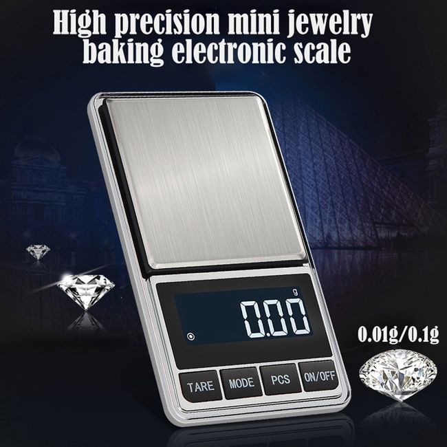 Mini Digital Scale Precision Pocket Gram Balance 500g x 0.01g