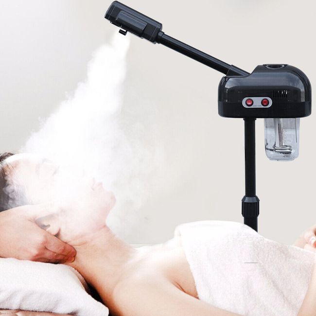 2 In1 Beauty Sprayer Facial Spa Steamer Ozone Salon Skin Rejuvenation Care