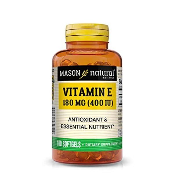 MASON NATURAL Vitamin E 400iu Dietary Supplement Sof MASON NATURAL Vitamin E 400iu Dietary Supplement Softgels - 100