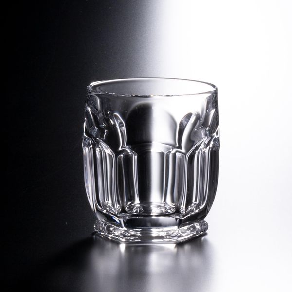 Narumi GW4053-83250TP Rock Glass, Glassware, 8.5 fl oz (250 cc), Clear, Simple, Stylish, Old Fashioned, Gift Box Included