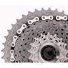 KMC X10 10 Speed Bicycle Chain, Silver/Black, 122 Link