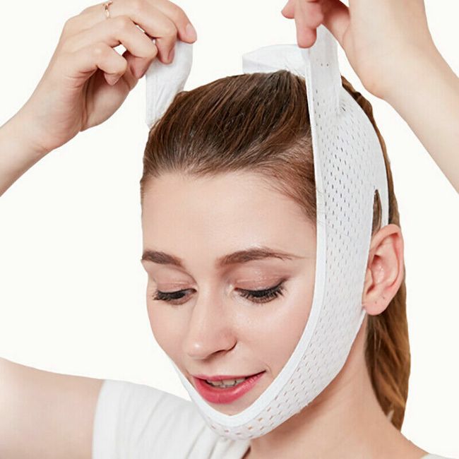 Facial Lifting Cheek Band V-Line Chin Cheek Lift Up Belt Anti Wrinkle Bandage US