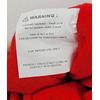 NEW St Nicholas Square Red Black Plaid 21" Christmas Stocking "K" Initial Fabric