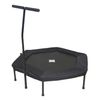 Body Leader Hexagonal Trampoline Feet Fall Prevention Cover, Black