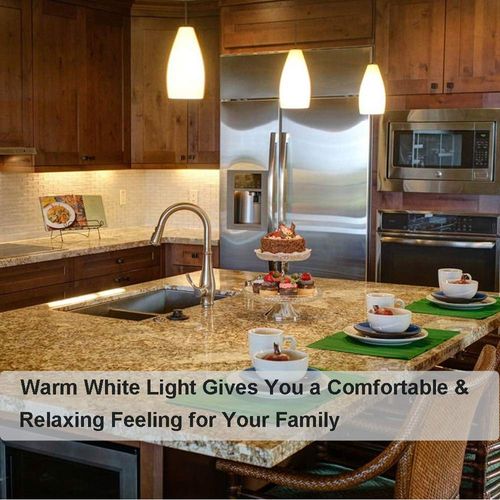 VINACO E11 Bulb, JDE11 120v 75w Halogen Light Bulbs T4 E11 Bulb with E11 Mini Candelabra Base, High Output 1150lm E11 Halogen Bulb, 4PCS E11 Light Bulb with Warm White for Ceiling Fan Light Bulbs.