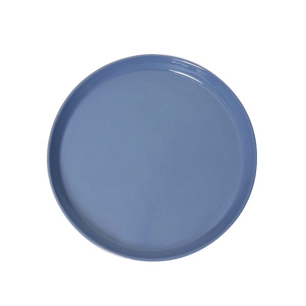 MOHEIM STONEWARE PLATE Dinner Plate (210 / Blue) Microwave and Dishwasher Safe