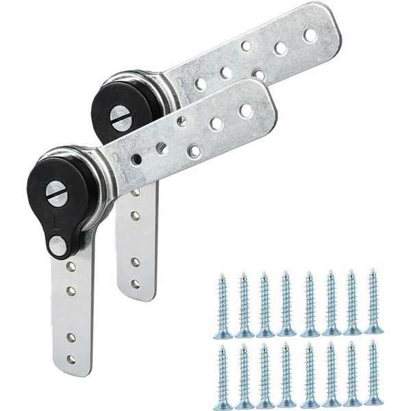 2 Pack Of Furniture Adjustable Angle Hinge Automatic Reset Function Hinge Angle