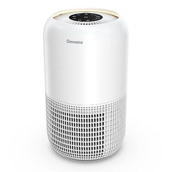 Large Room Air Purifier H13 True HEPA for Pets Smoke Dust Pollen Odor Quiet