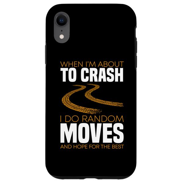 iPhone XR SIM Racing Gloves Cockpit Stand Seat Monitor SIM Racer Smartphone Case