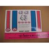 1/24 slotcar 1/24 scale decal sheet thin vinyl STP 43