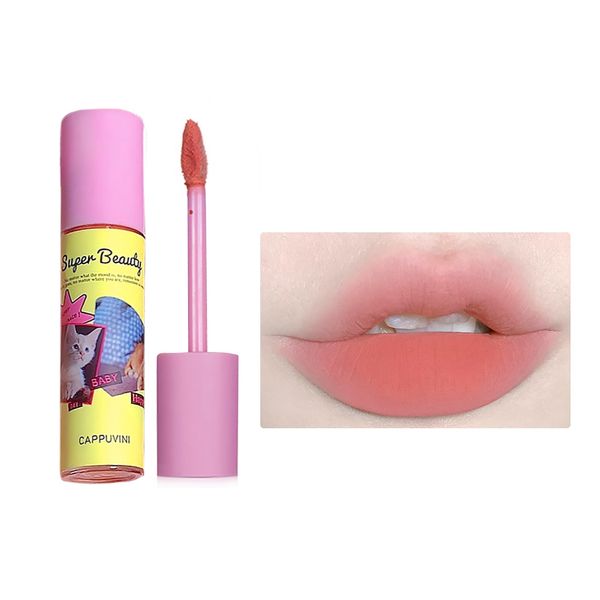 Lip Tint, Matte Lip, Moisturizing, High Color, Long Lasting, Lipstick, Matte, Lip Gloss, Does Not Stick to Mask, Popular, Red Lip, 9 Colors, Chinese Cosmetics