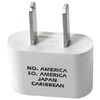 International Plug Adapter, European to USA