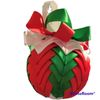 Christmas Ornament Red Green White Cascade