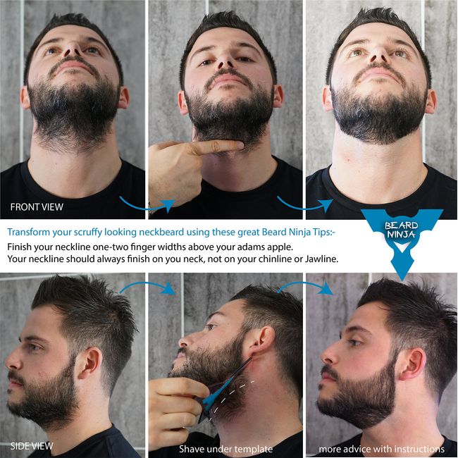 The Cut Buddy Shaping Styling Tool AS SEEN ON SHARK TANK 100 Clear Guide  Bonus Pencil Line Up and Edging for Beard Hairline Mustache For Trimmer or  Razor The Cut Buddy Original