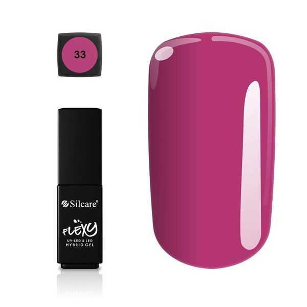 Silcare Flexy Hybrid Soak Off Gel No 33