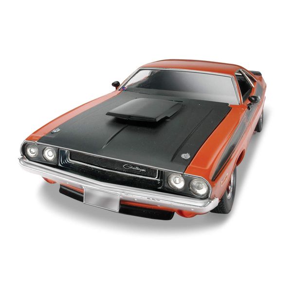 Revell Monogram RVM2596 70 Dodge Challenger 2 'n 1 Plastic Model kit, Multi Colour