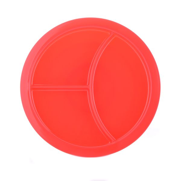 Ability Superstore Red Divided Plate
