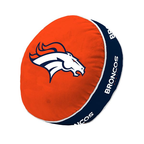 logobrands Denver Broncos Team Puff Pillow