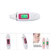 Skin Analyzer, Facial Sensor Tester Portable Digital LCD Display Precision Face Moisture Water Oil Tester for Home, Salon, Traveling(White)