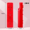 OSTENT Motion Sensor Bluetooth Wireless Remote Controller for Nintendo Wii Console Game Color Red