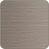 24" Square Ash Laminate Table Top With Base - Bar Height Restaurant Table