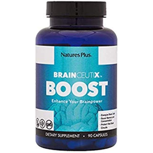 BrainCeutix by NaturesPlus Boost Ginkgo Plus Brain Supplement 90 CAPS