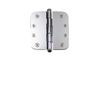 Chrome Door Hinge 4" X 4" Radius Brass Button Tip | Renovator's Supply