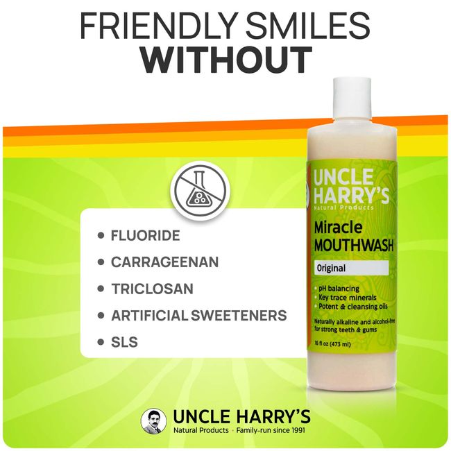 Uncle Harry's Natural Products Peppermint Brushing Soap Tooth Suds (2 oz)