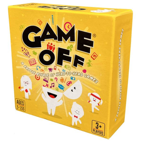 Game Off: The Battle Extravaganza of Head-to-Head Games | Family Party Card Game for Kids and Adults | Ages 5+ | 3+ Players | 15+ Mins Playing Time