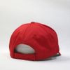 Plain Pro Cool Mesh Low Profile Structured Adjustable Baseball Cap (Red)