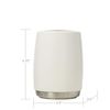 SKL Home Ari Toothbrush Holder, Stoneware, Natural