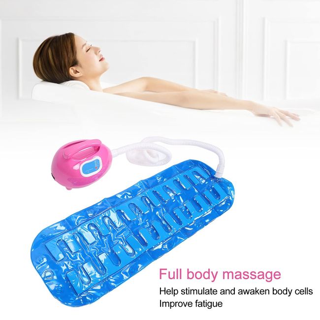 Portable Spa Bubble Bath Massager - Thermal Spa Waterproof Non-Slip Mat  with Suc