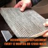 Engine & Cabin Air Filter Compatible with Honda CR-V (2012-2014), Replace CF10134, 17220-R5A-A00