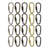 20x Mini Steel   DIY Keychain   Buckle Durable