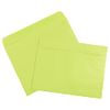 JAM PAPER 9 x 12 Booklet Colored Envelopes - Ultra Lime Green - 25/Pack