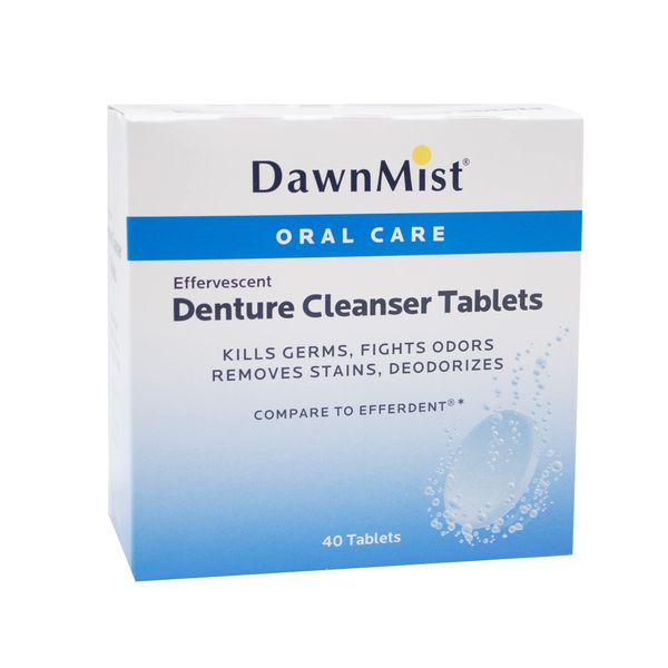 DawnMist Denture Tablets (Box of 40)