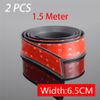 Car Wheel Eyebrow Arch Protector Trim Lips Fender Flares Rubber Protector Strip