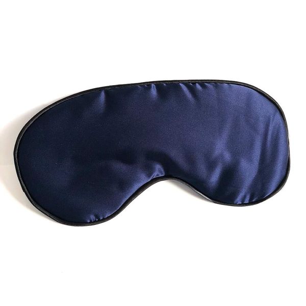 Logic Eye Mask, Smooth, Navy, Blue, Airplane, Bus, Relax, Mail Service, Travel Goods, Artificial Silk Eye Pillow, Cute Sleep, Sleep Soundly, Moisturizing, Comfortable, Stylish, Sleep