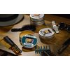 BABRO POMARD GEL COMB & BLACK MESH COMB SET FOR MEN COARSE PERM BARBER
